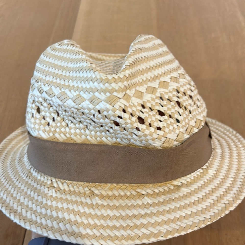 J Crew straw sunhat, one size